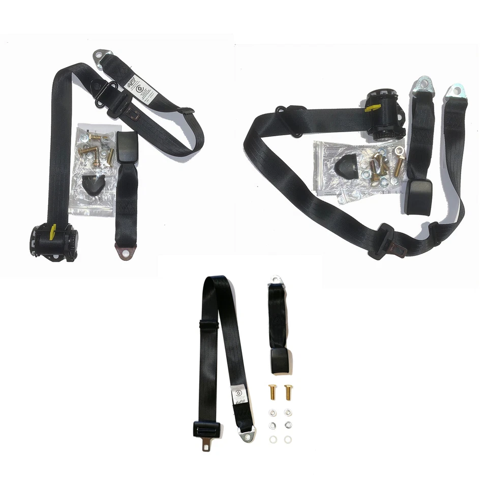  Rear Seat Belt Kit For Holden Apollo JM 1993-97 5 Door Station Wagon - image 1 of 1