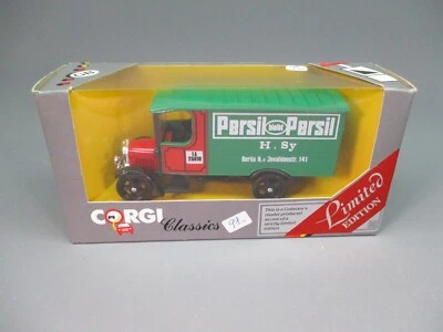 ZA226 CORGI CLASSICS C911 1/43 1:43 Camion Thornycroft van Persil Bleibt EdL - Photo 1/4