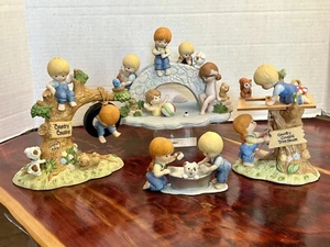 Enesco County Cousins Set 4 Figuren Top Zustand - Bild 1 von 24