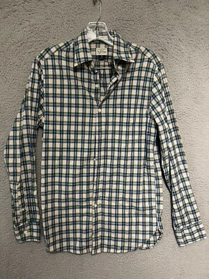 J.CREW Shirt Mens Button up Size XS Classic Plaid Long sleeve Adult cotton - Image 1 of 4