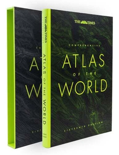 Times Comprehensive Atlas of the World by Times Atlases (2023, Hardcover)