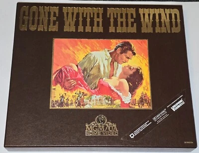 Gone with the Wind Boxed Set - 2 VHS Tapes MGM UA Home Video - MV900284 MINT! - Image 1 of 4