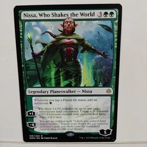 NISSA, WHO SHAKES THE WORLD --- MTG -- WAR OF THE SPARK --- NM - Imagen 1 de 1