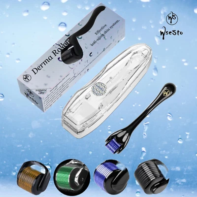 Derma Roller 540 Nadeln 0,3-1,5 mm Anti Aging Hautpflege Hautverjüngung - Bild 1 von 4