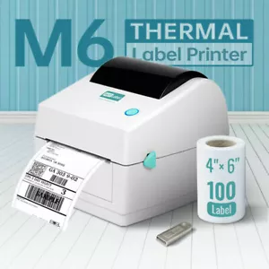 【Upgraded Version】Label Printer Thermal Shipping Address Barcode 150mm*100mm - Picture 1 of 15