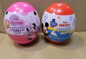 2 DISNEY JR Mickey and Minnie Mystery Mini Egg NEW - Picture 1 of 1
