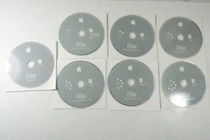 iMac 2002 Mac Macintosh Software Restore Discs OS X 10.1.2 Puma 10 + App (7 CDs) - Picture 1 of 5