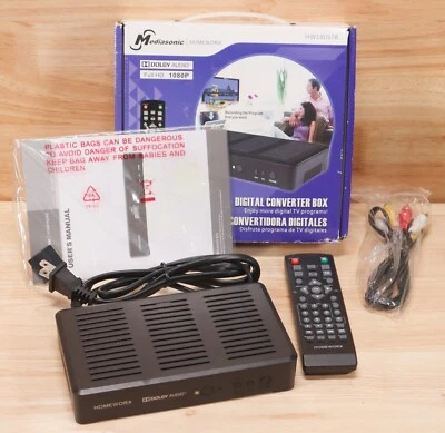 Mediasonic Homeworx Digital TV Converter Box HW180STB - Image 1 of 4