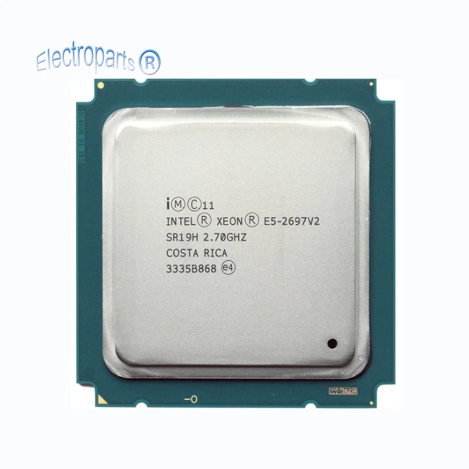 Intel Xeon E5-2697 V2 2697V2 2.7GHz 12Core 30M LGA2011 130W SR19H CPU Processor - Image 1 of 2