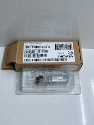 Nokia 3HE04324AAAA02 Sfp-Gige Bx-U 40KM Port SFP Ip9iacpeaa - Image 1 of 4
