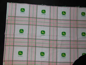 John Deere Nothing Runs Like A Fabric Springs Creative Products 1/3 Yd. + Scrap - Picture 1 of 4