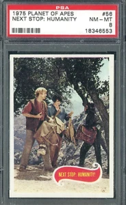 1967 Topps Planet Of The Apes #56 Next Stop Humanity PSA 8 pop 21 - Picture 1 of 2