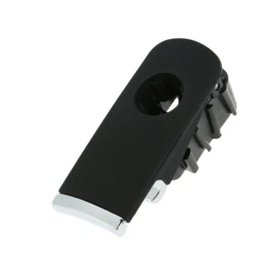 Black Left Hand Drive Glove Box Lid Handle Open/Lock Puller w/ Hole for Audi B7 - Image 1 of 4