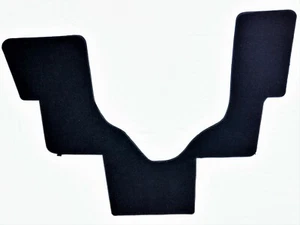 Lloyd's fits Ford Econoline E-Series 2006-2021 1PC Front Black Carpet Floor Mat - Picture 1 of 5