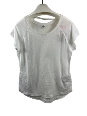 The North Face Womens-Burnout Performance Training Short Sleeve T-Shirt White-XS - Image 1 of 4