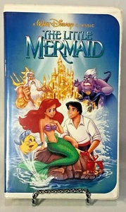 Disney The Little Mermaid VHS 1989 Black Diamond Edition Banned Version 913 RARE - Picture 1 of 11