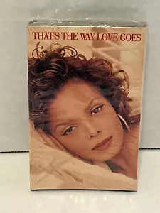 β€οΈβπ₯ Janet Jackson THAT'S THE WAY LOVE GOES Single Cassette NIP 1993 Sealed New - Picture 1 of 5