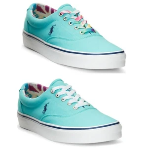 NWOB RALPH LAUREN POLO KEATON CANVAS SNEAKER - Men Sizes 10 & 12 - Picture 1 of 8