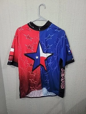 Sugoi “ Texas Lone Star State “ Men’s Cycling Shirt Size XL  - Изображение 1 из 4