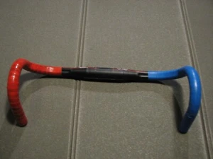 Piega manubrio corsa vintage ITM Hi Tech  Vista strada full Carbon 420 mm - Picture 1 of 3