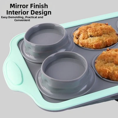 Silikon Faltbar Kuchen Brot Donut Backform Hitzebeständig Küche Backen Werkzeu - Bild 1 von 4