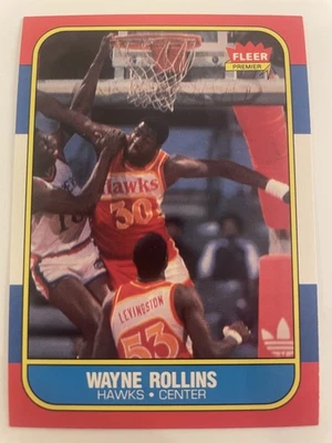 1986 Fleer Wayne Rollins #94 - Image 1 of 2