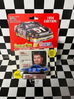 Nuevo en paquete 1994 Racing Champions escala 1:64 NASCAR Diecast Stock Car #8 Jeff Burton Foto 1 de 2
