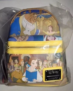 Zaino Libreria Loungefly Disney La Bella e la Bestia - Foto 1 di 6