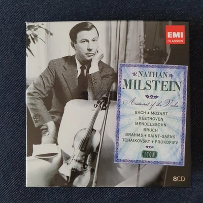 Nathan Milstein – Aristocrat Of The Violin, 8 CD, EMI ICON, 2009 - Image 1 of 4