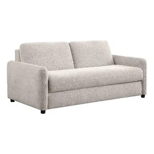 Coaster Rylie Fabric Upholstered Sofa Sleeper with Queen Mattress in Beige - Picture 1 of 12
