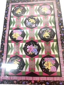 RARE "Sew Classy" Quilt Pattern By Ann Lauer For Lap Twin Full Queen King - Picture 1 of 3