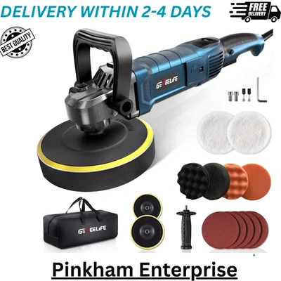 Pulidora de brillar autos orbital maquina para pulir carros profesional set kit - Image 1 of 4