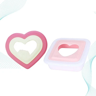  6 stücke Sandwichschneider DIY Herzförmige Sandwich Maker Kuchen Cutter - Bild 1 von 4