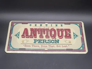 Antikes Personen Nummernschild, lustiges Sammlerstück Vintage Geschenkidee saisonal - Bild 1 von 4
