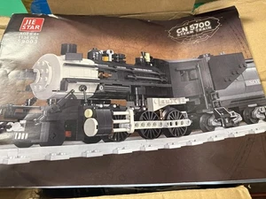 JIESTAR 59003 CN 5700 Steam Train 6355 Count NEW - Picture 1 of 6