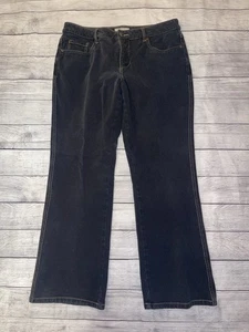Womens 14P Coldwater Creek Black Jeans  - Picture 1 of 3