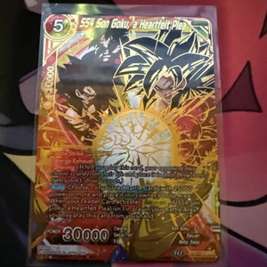 SS4 Son Goku, a Heartfelt Plea - BT8-110 - Special Rare SPR - DBS - Picture 1 of 2