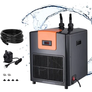 Uimoso Aquarium Chiller Hydroponic Water Chiller 1/4 HP 92 Gal Fish Tank Cooler - Picture 1 of 12