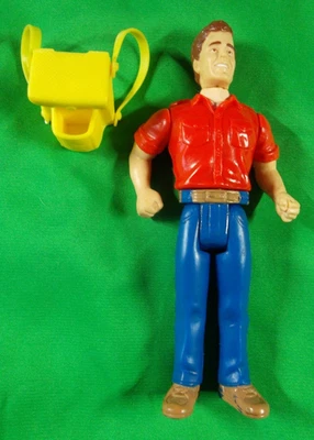 老式老虎玩具失落之地汤姆·波特空手道打孔可动人偶 1992 — 第 1/2 张图片