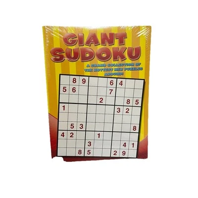 Set of 2 Brand New Puzzle Books - Giant Sudoku and Giant Detect-A-Word - Image 1 of 3