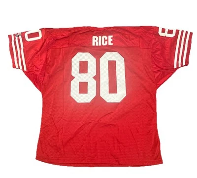 Camiseta San Fransico 49ers Jerry Rice XXL Wilson Para Hombre Roja De Colección  Foto 1 de 4
