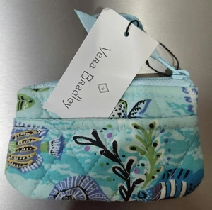 Vera Bradley Antillen Schatz Reißverschluss Geldbörse Neu mit Etikett - Bild 1 von 4