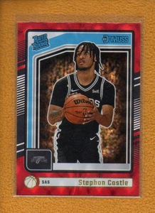 Stephon Castle 2024-25 Donruss Basketball Rated Rookies International RC #244 - Picture 1 of 2