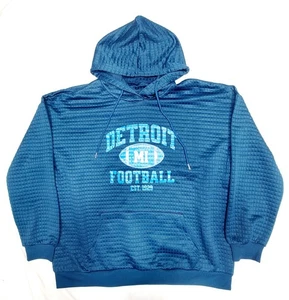Detroit Football Comfy Unisex Hooded Sweatshirt Hoodie Size 3XL NWOT - Picture 1 of 8