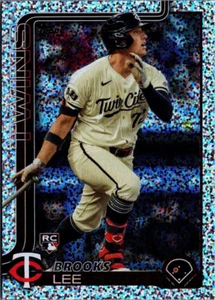2025 Topps Celebration Confetti #317 Brooks Lee RC Minnesota Twins - Foto 1 di 2