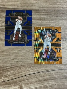 2024 Concourse Select Tyrese Halliburton (2) Card Lot 29 Orange Flash & Base - Picture 1 of 2