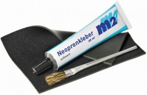 (38,54€/100g) M2 Neopren - Repair Set (35g) Neoprenkleber Reparatur Neoprenanzug