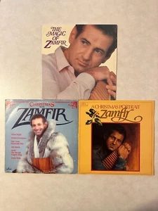 Zamfir 3 vinyl LP lot - The Magic Of - Christmas With - A Christmas Portrait - Imagen 1 de 4