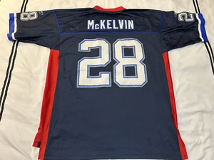 Vtg Stitched 2XL Mens LEODIS MCKELVIN#28 Buffalo Bills Jersey - Picture 1 of 11