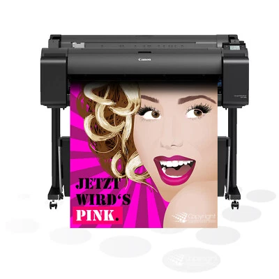 Canon imagePROGRAF iPF GP-300 – 36 Zoll Plotter mit pinker Tinte - Bild 1 von 4